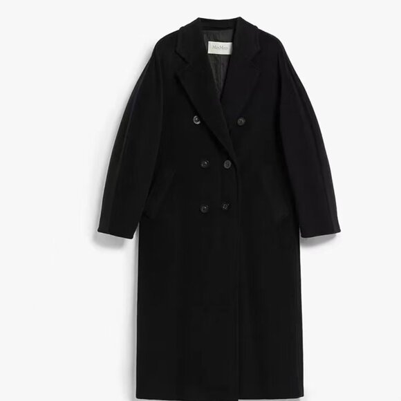 Max Mara refined double-breasted woolcoat. Belted waist. Brand new. - Picture 9 of 12